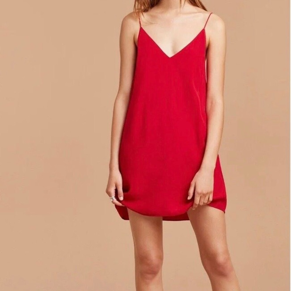 Red dress